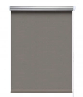 Штора рулонная Legrand Блэкаут сильвер 80,5х175 см серый