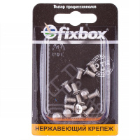 Винт нержавеющий с потайной головкой DIN 965 Fixbox М4х10 15 шт
