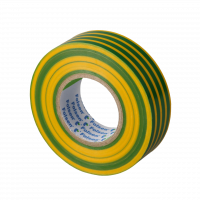 Изолента ПВХ /19мм х 20м/ желто-зеленая/ Folsen