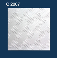 С2007 Белая экстр потол плита /0,5х0,5м/