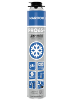 Пена монтажная профессиональная Marcon Pro 65+ зимняя 850 мл