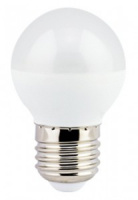 Лампа светодиодная Ecola 7 Вт Е27 шар G45 2700К матовая