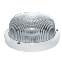 Светильник влагозащищенный ДПП 03- 7-001 /LED/1хGХ53/IP65/мат круг прозрачн/ Ecola