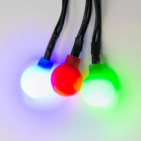 Гирлянда Uneil Разноцветные шарики 2,8 м разноцветный 20 LED 8 режимов работы IP20