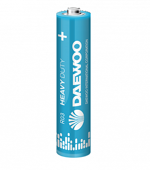 Daewoo R03 /286/AAA/1,5V/солевой/ эл питания