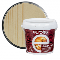 Защитно-декоративное покрытие Eurotex бесцветный 0,9 кг от интернет-магазина Венас