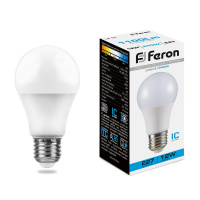 Лампа светодиодная Feron 11 Вт Е14 свеча на ветру С37T 4000К матовая