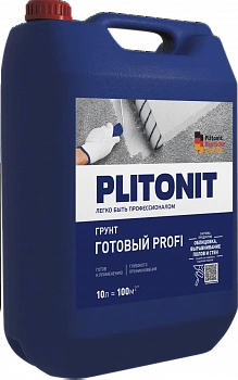 Грунт Plitonit Profi Готовый 10 л от интернет-магазина Венас