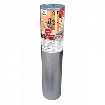 Подложка отражающая под пленочный теплый пол Refoam 3008 PE 8 мм, 1,15х10 м от интернет-магазина Венас