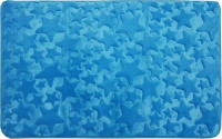 Коврик д/ванной /0,50х0,80м/Fresh Звёзды голубой /микрофибра