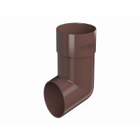 Слив трубы ПВХ d85 мм коричневый от интернет-магазина Венас