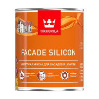 Краска для фасадов и цоколей Tikkurila Fasade Silicon база С 0,9 л от интернет-магазина Венас