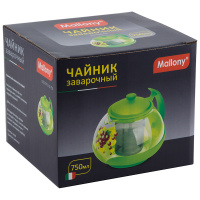 Чайник заварочный стеклянный Mallony Decotto-G-750, 0,75 л