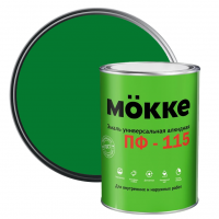 Эмаль алкидная ПФ-115 Mokke зеленая яркая 1,9 кг от интернет-магазина Венас
