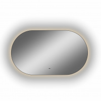 Зеркало Fleur Led 1100х650 мм с бесконтактным сенсором, теплая подсветка