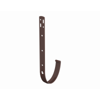 Кронштейн желоба металл d125 мм коричневый от интернет-магазина Венас