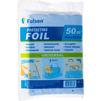 Пленка защитная полиэтиленовая Folsen 12 мкм, 4 х 12,5 м от интернет-магазина Венас