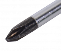 Отвертка крестовая Ph №2 /150мм/Cr-V/2комп ручка/намагн наконечник/ Вихрь