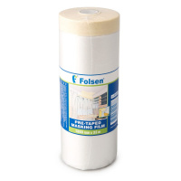 Пленка защитная с самокл лентой Folsen 1,8 х 33 м от интернет-магазина Венас