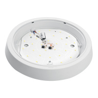 LED Feron светодиод светильник AL3020 /25Вт/d210х35мм/4000K/2000Lm/б/решетки/IP20/