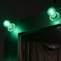 Лампа светодиодная Uniel Air Color 5 Вт Е14 шар G45 зеленая