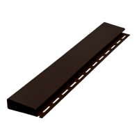 Наличник/широкий J-профиль Nordside 3050 мм темно-коричневый от интернет-магазина Венас