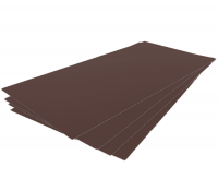 Лист гладкий 0,45х1250х2000 мм RAL 8017 шоколадно-коричневый от интернет-магазина Венас