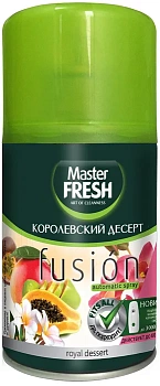 Освежитель воздуха MASTER FRESH Королевский десерт /сменный баллон/ 250мл/