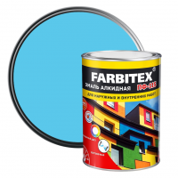 Эмаль алкидная ПФ-115 Farbitex голубая светлая 0,8 кг от интернет-магазина Венас