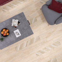 Плитка напольная Golden Tile Wood Cheveron бежевая 15х90 от интернет-магазина Венас