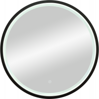 Зеркало интерьерное Style Black led /d600мм/внутр подсветка/сенсор/2кос/Континент