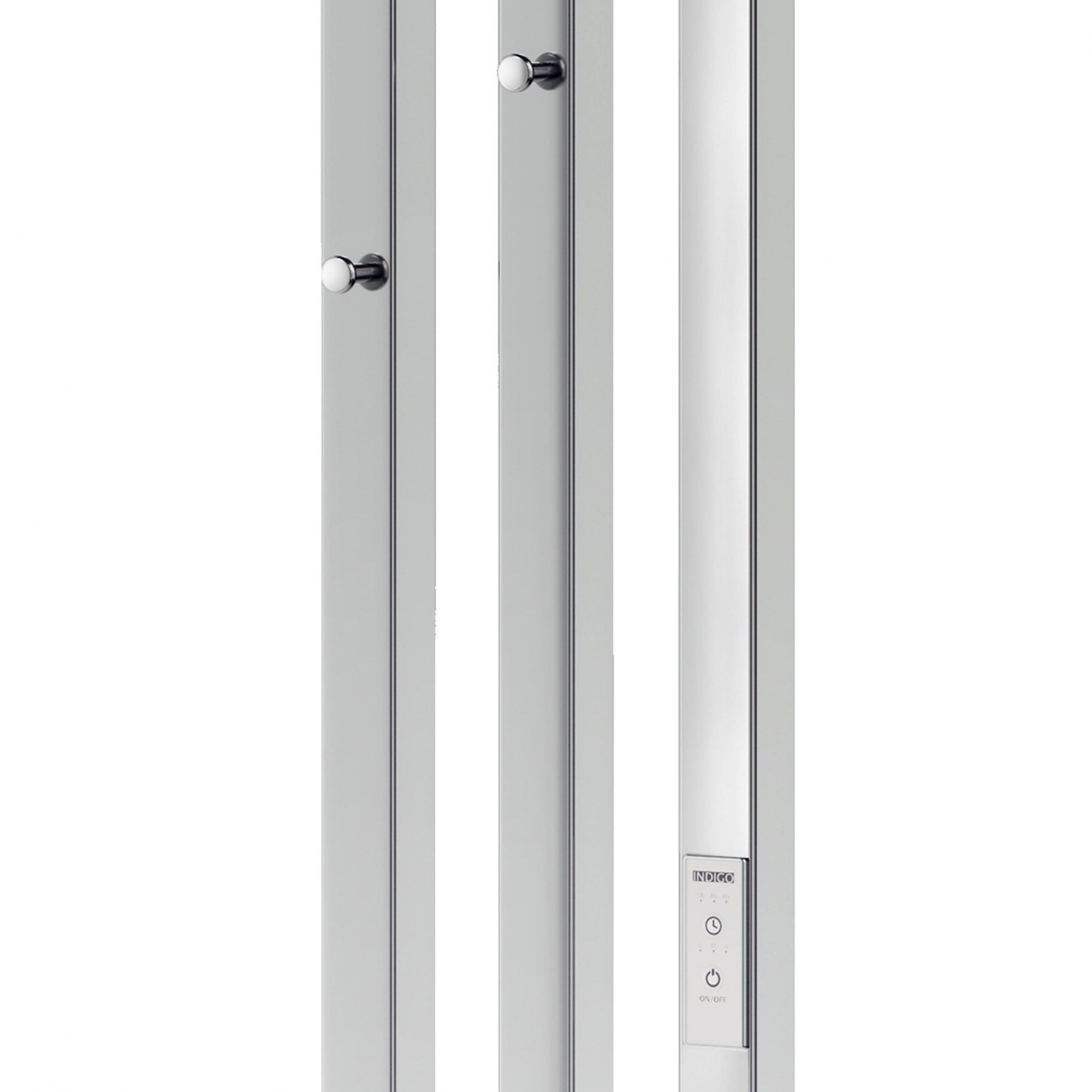 Полотенцесушитель электрический Indigo Sky Pro 1500х170 мм таймер, серебристый