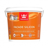Краска для фасадов и цоколей Tikkurila Fasade Silicon база С 2,7 л от интернет-магазина Венас