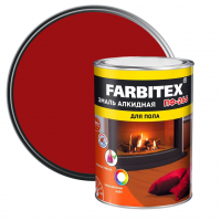 Эмаль ПФ-266 для пола Farbitex красно-коричневая 0,8 кг от интернет-магазина Венас