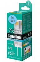 Светодиодная лампа G4 / 3,0Вт/хол/220В/ Camelion