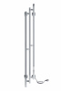 Полотенцесушитель электрический Indigo Sky Pro 1500х170 мм таймер, серебристый