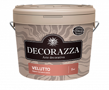 Штукатурка декоративная Decorazza Velluto VT 001 5 л от интернет-магазина Венас