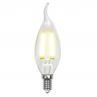 Светодиодная лампа Свеча на ветру /Е14/ 6Вт/CW35/тепл белый/220В/ Uniel Air