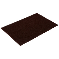 Коврик ПВХ /0,45х0,60м/ Травка коричневый темный Vortex