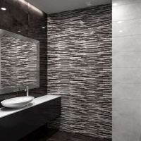 Декор настенный Global Tile Nuar серый 25х60 от интернет-магазина Венас