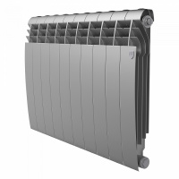 Радиатор биметаллический ROYAL TERMO Biliner 500 /10 секц/ Silver