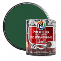 Грунт-эмаль по ржавчине Profilux зеленая 0,9 кг от интернет-магазина Венас