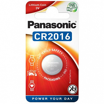 Panasonic CR2016 /3V/литиев/ эл питания