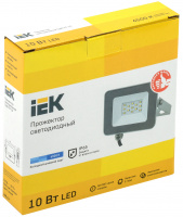 Прожектор светодиодный  /10Вт/6500К/900Лм/IP65/ IEK