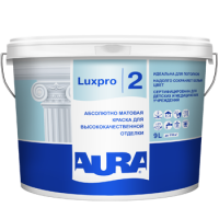 Краска для потолков Aura Luxpro-2 база A 9 л