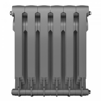 Радиатор биметаллический ROYAL TERMO Biliner 500 / 6 секц/ Silver